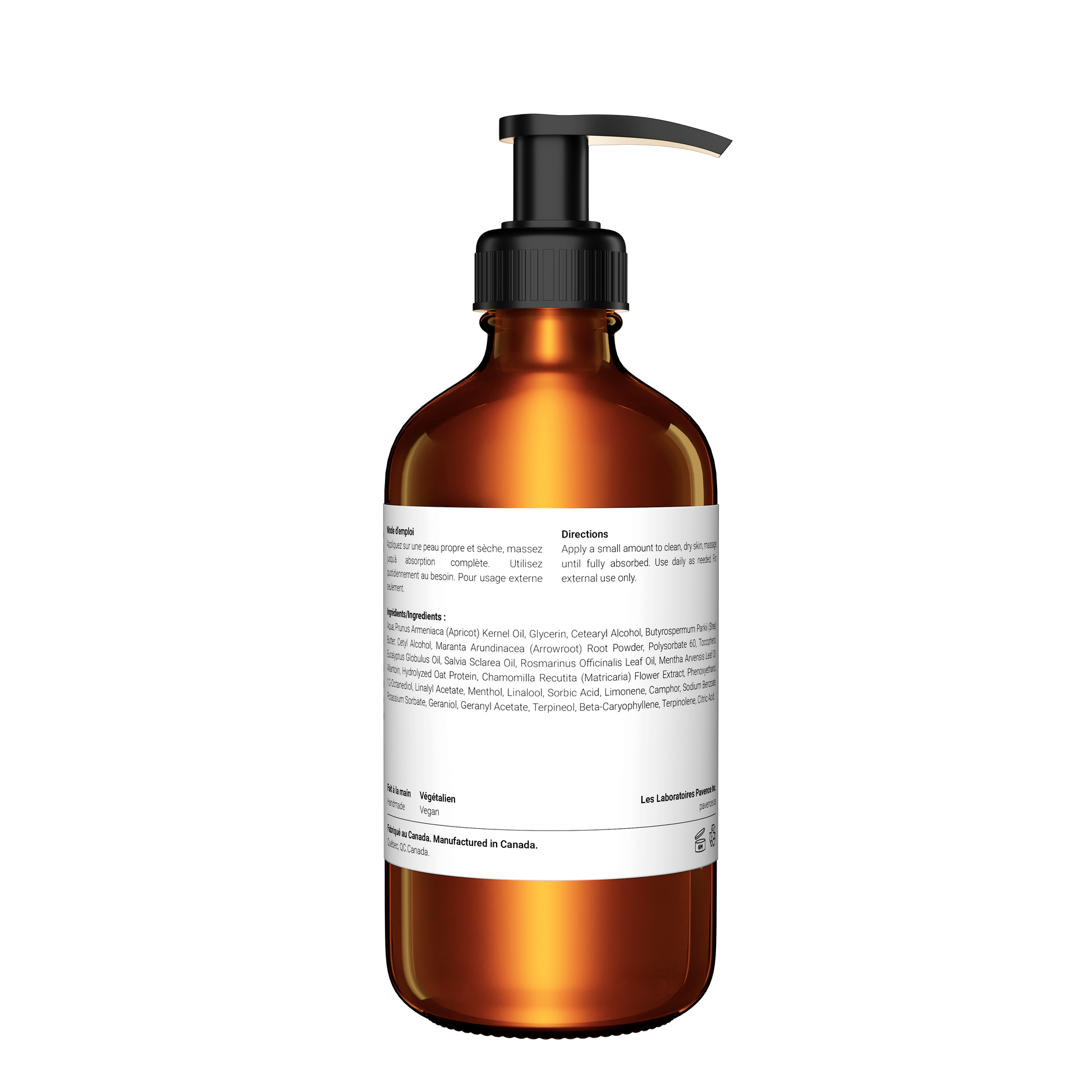 Crème Corporelle Revitalisante à la Sauge Sclarée et à l’Eucalyptus