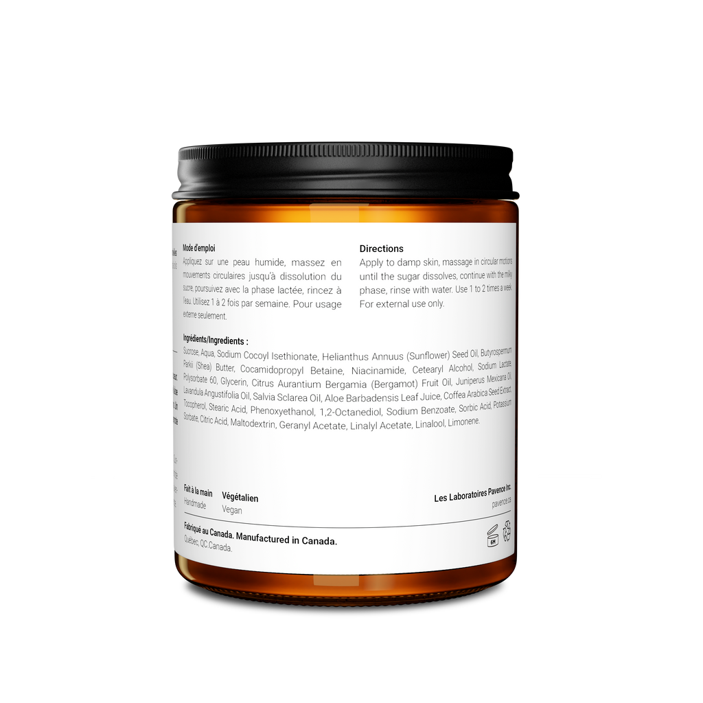 Gommage Corporel Réparateur au Cèdre et à la Lavande