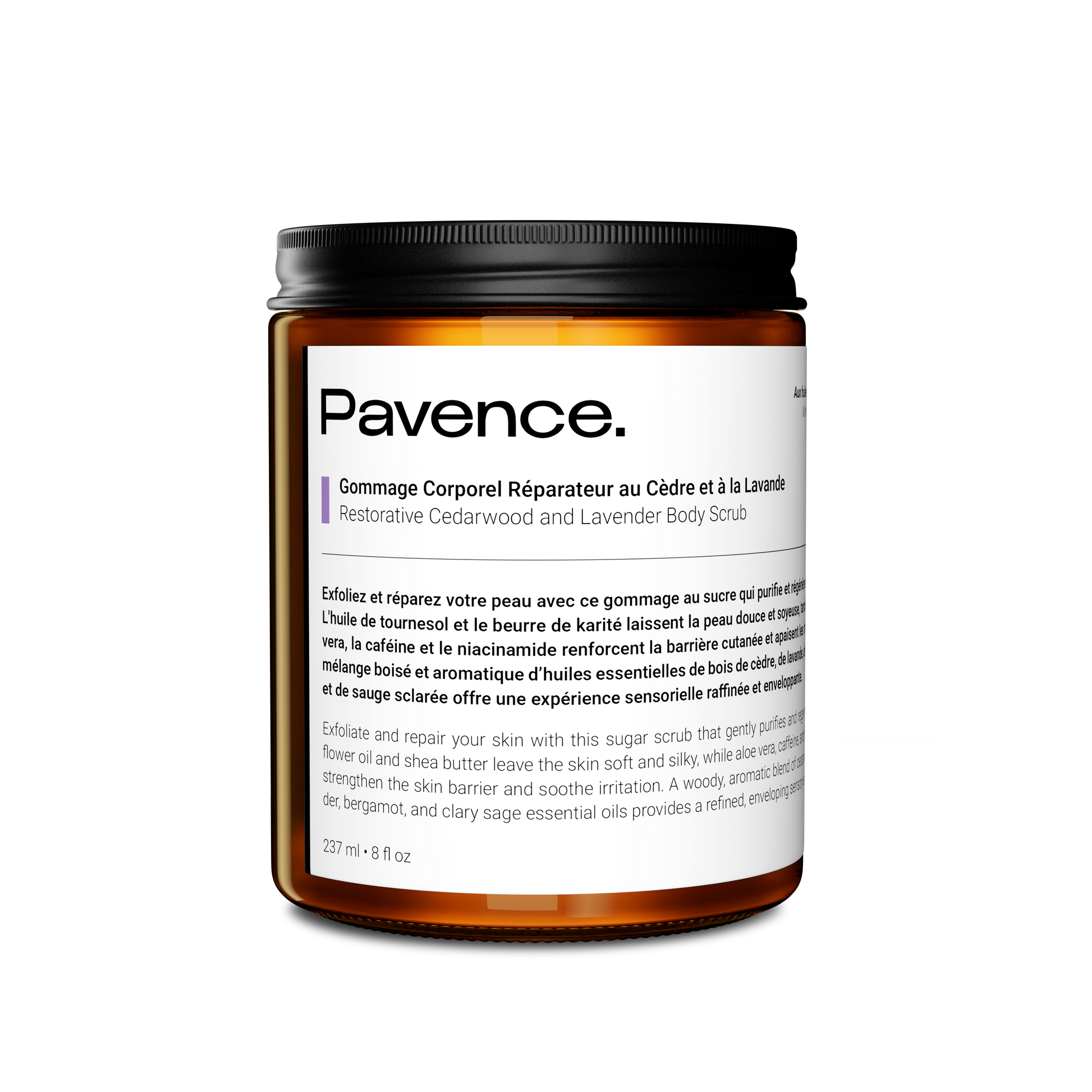 Gommage Corporel Réparateur au Cèdre et à la Lavande